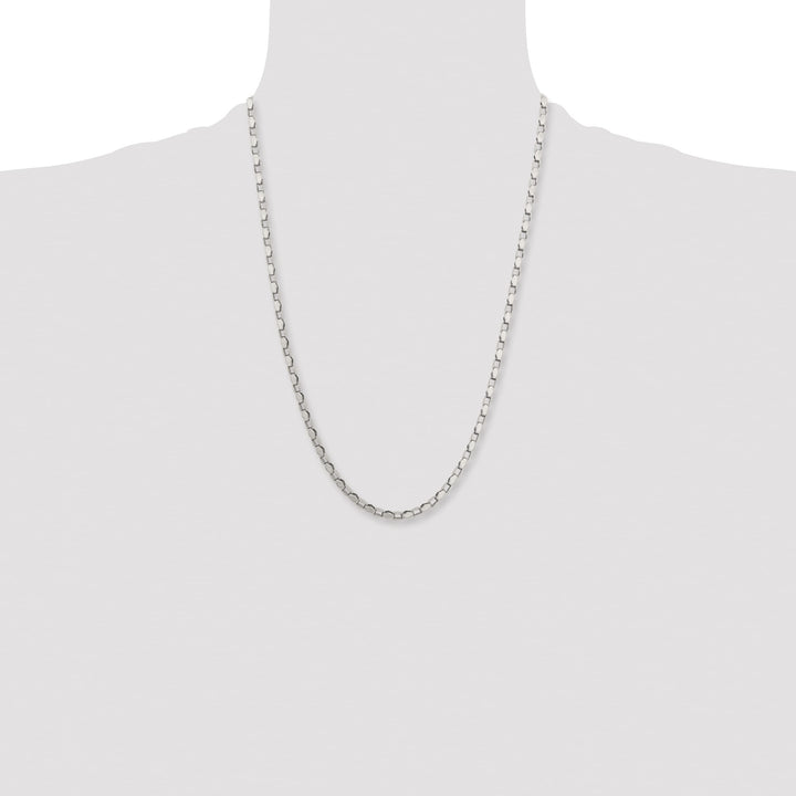 Chisel Stainless Steel Fancy Link 24in Chain