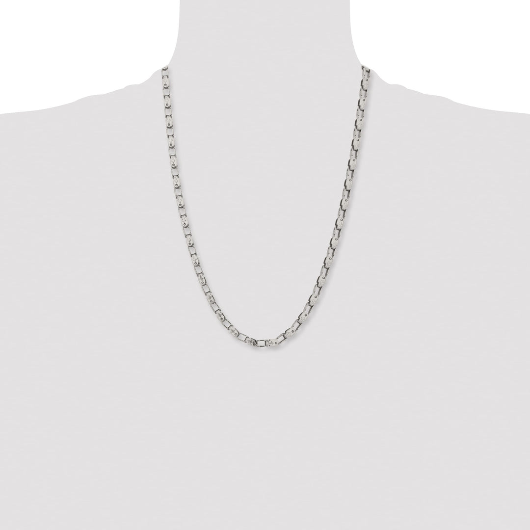 Chisel Stainless Steel Fancy Link Chain