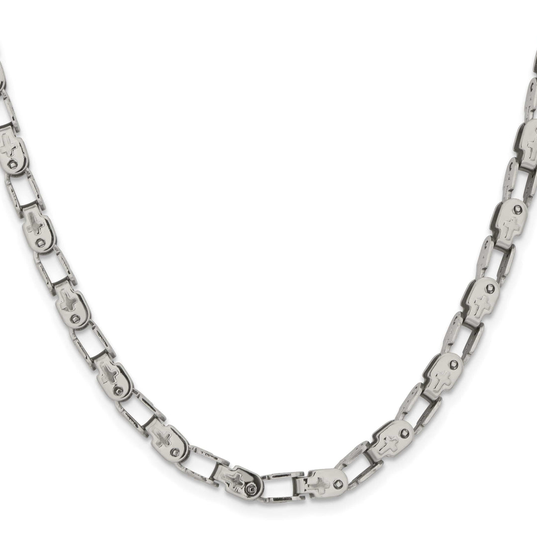 Chisel Stainless Steel Fancy Link Chain