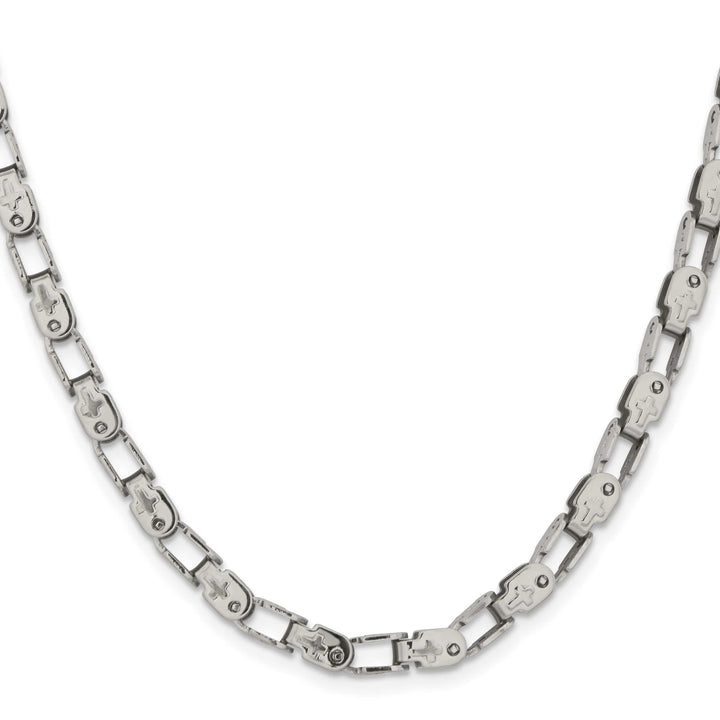 Chisel Stainless Steel Fancy Link Chain