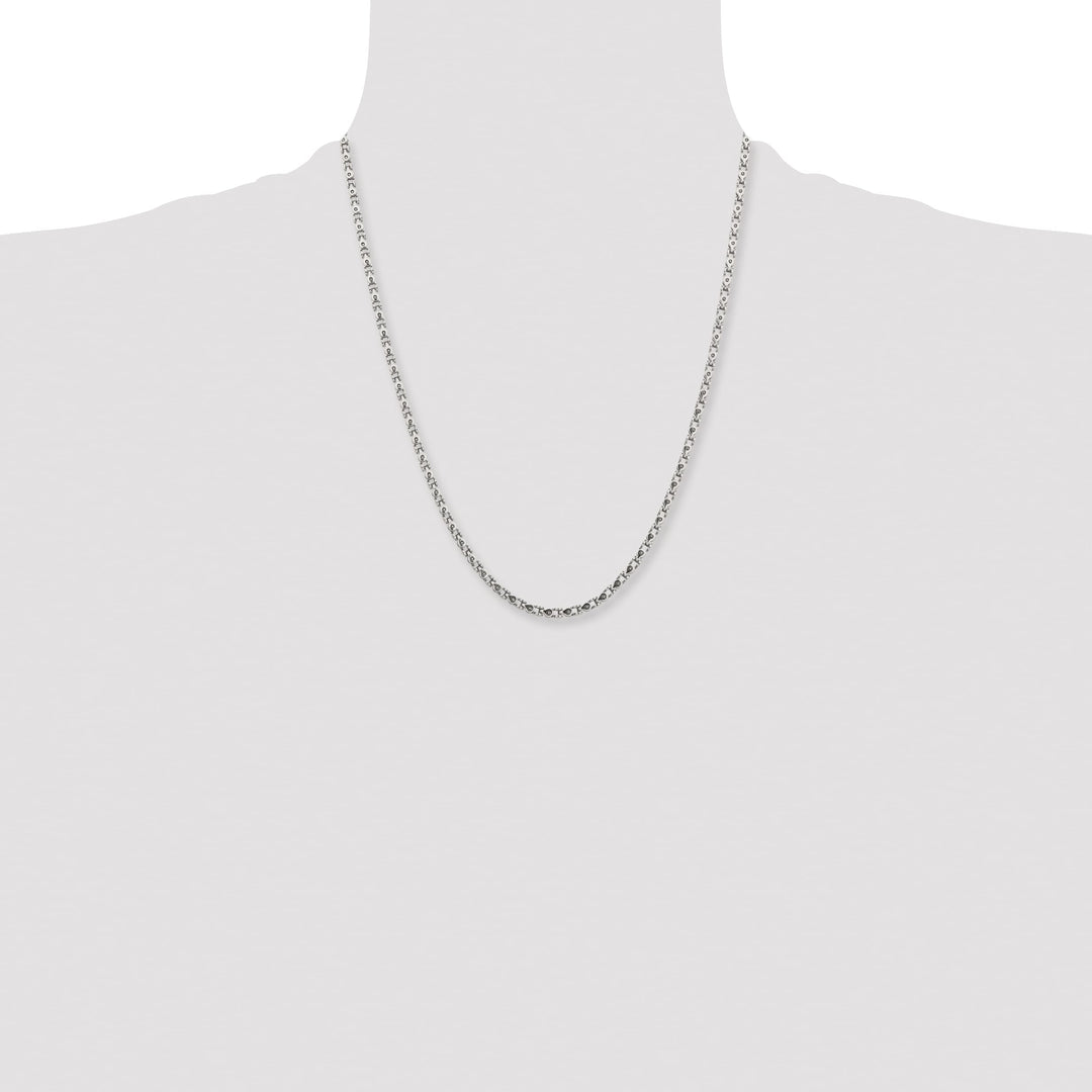 Chisel Stainless Steel Fancy Link Chain