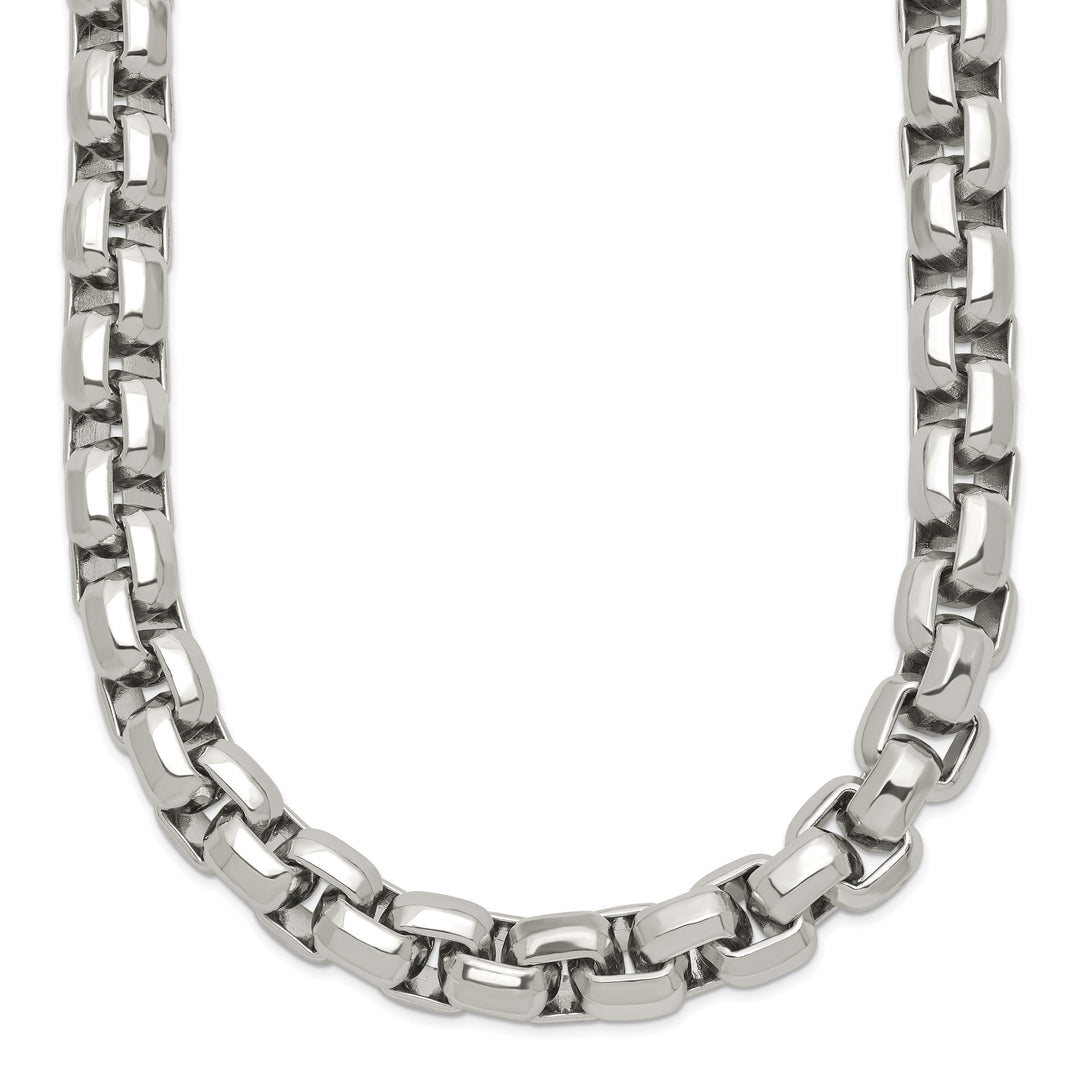 Chisel Stainless Steel Fancy Rolo Chain 24 Inch