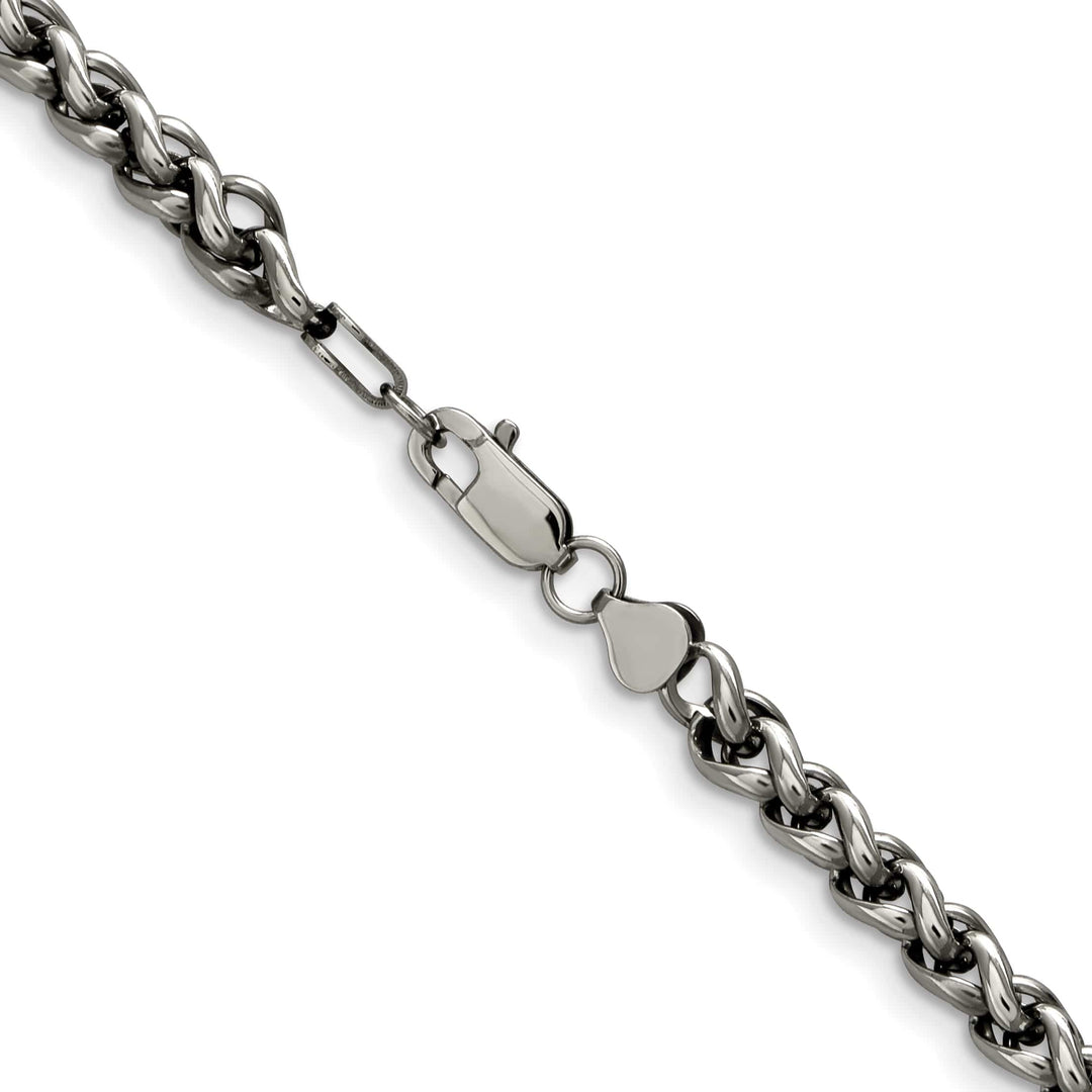 Chisel Stainless Steel Wheat Chain