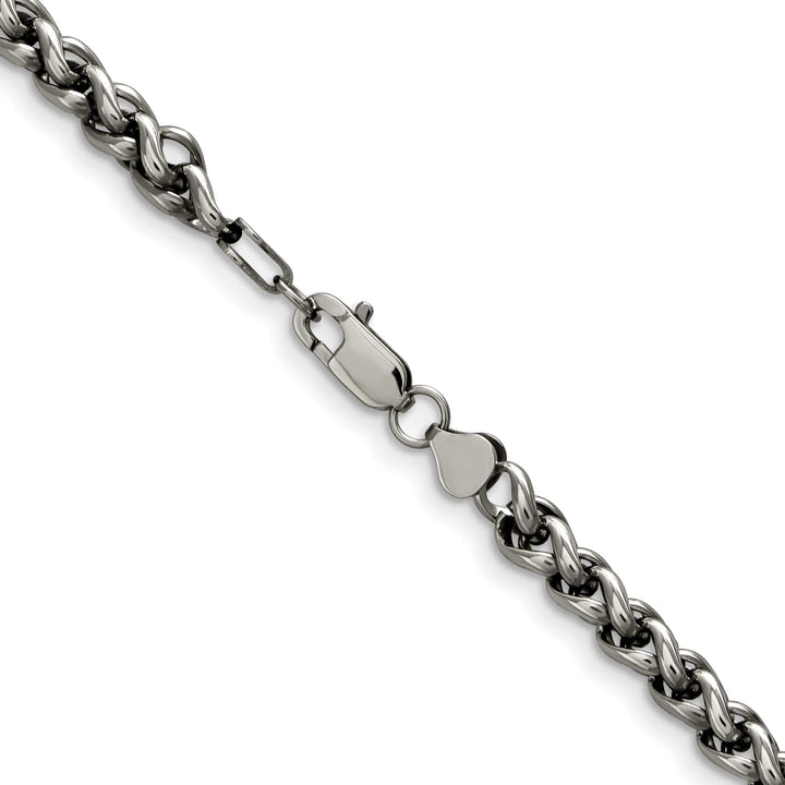 Chisel Stainless Steel Wheat Chain