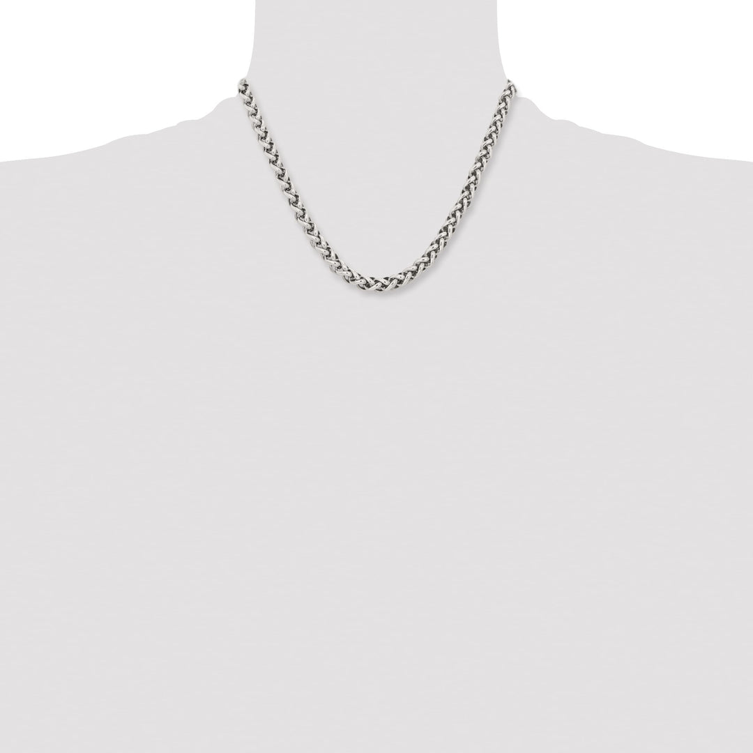 Chisel Stainless Steel Wheat Chain