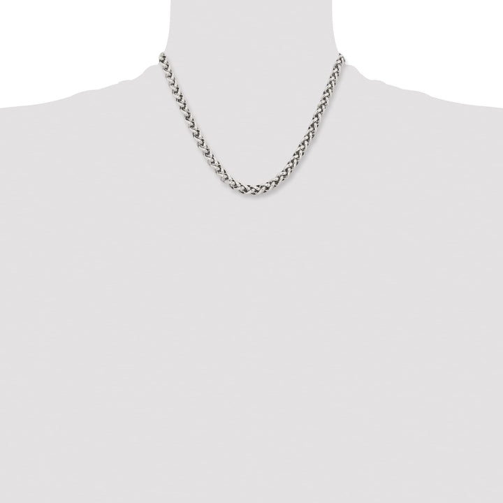 Chisel Stainless Steel Wheat Chain