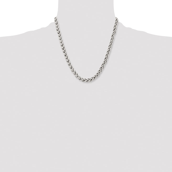 Chisel Stainless Steel Wheat Chain