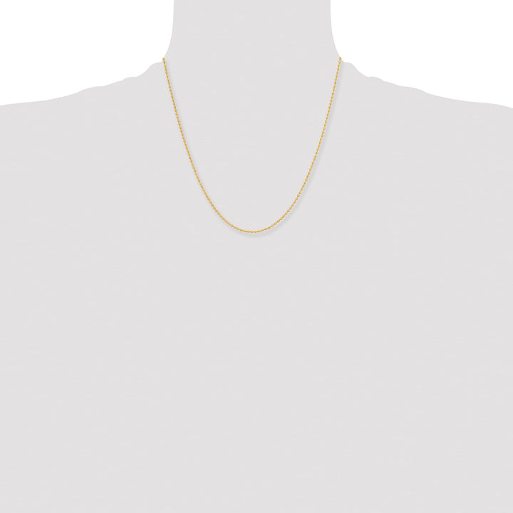 Chisel Stainless Steel Yellow Finish Finish 2mm Ball Chain