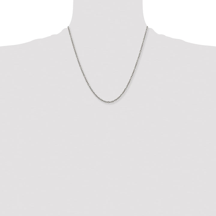 Chisel Titanium 2.9mm Cable Chain