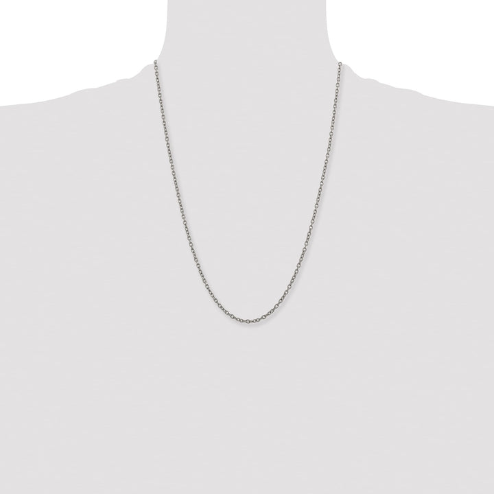 Chisel Titanium 2.9mm Cable Chain