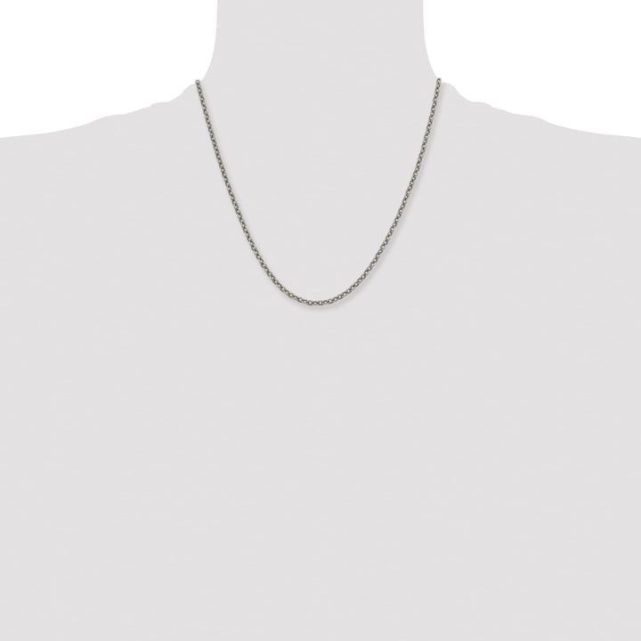 Chisel Titanium 3.5mm Cable Chain