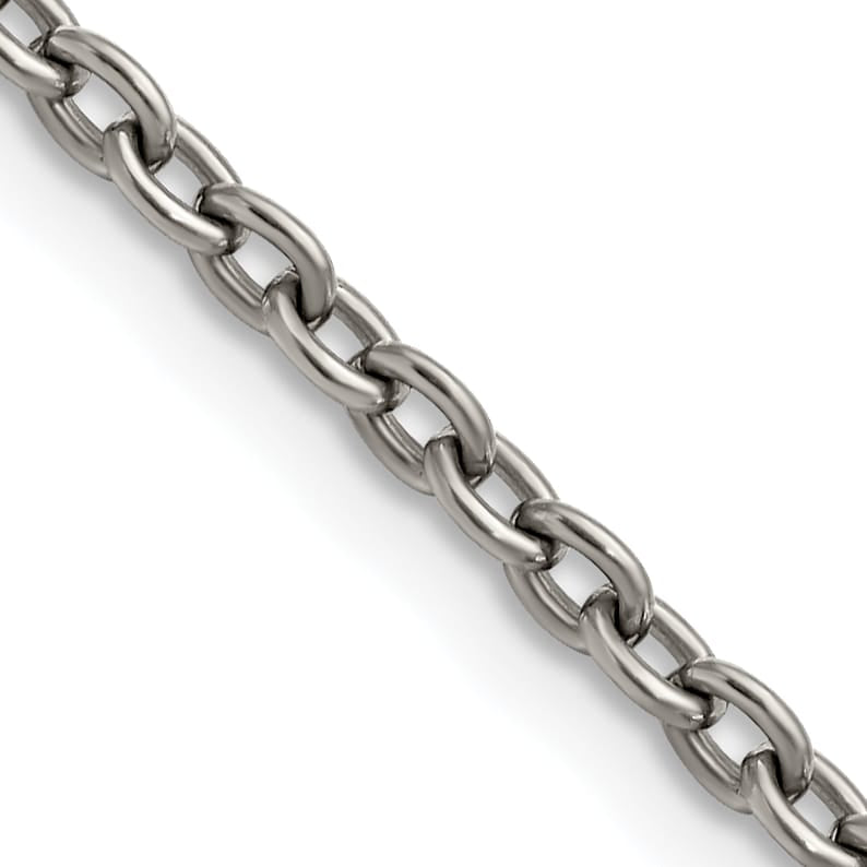 Chisel Titanium 3.5mm Cable Chain