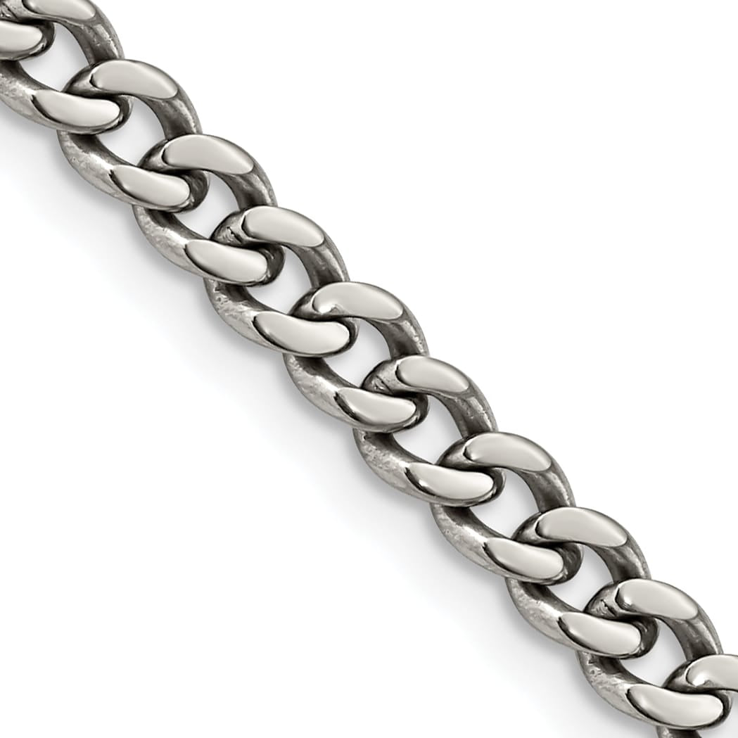 Chisel Titanium 5.5mm Curb Chain