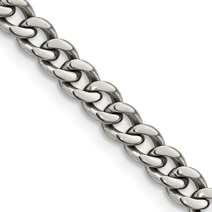 Chisel Titanium 5.5mm Curb Chain