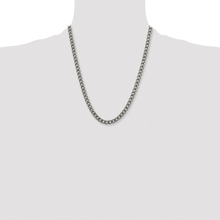 Chisel Titanium 7.5mm Curb Chain