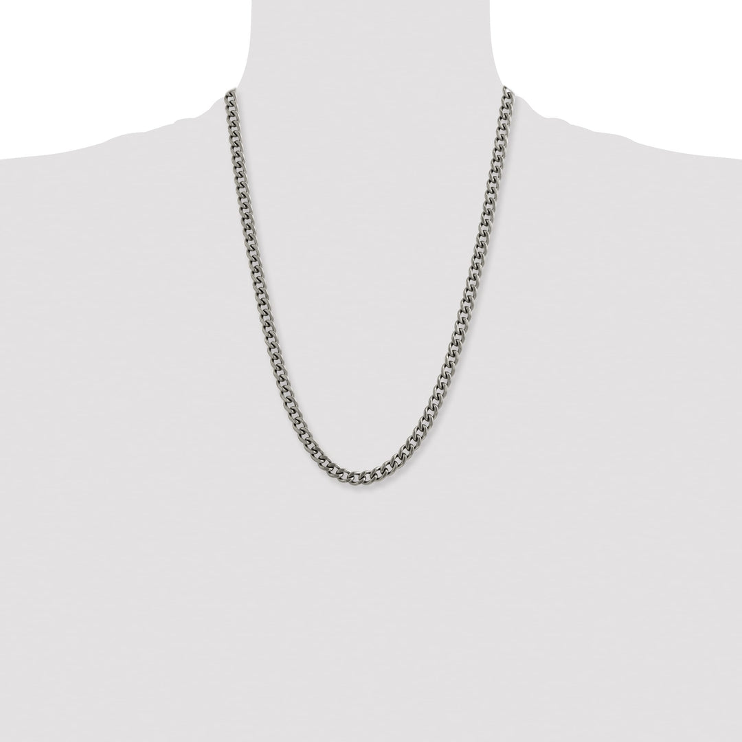 Chisel Titanium 7.5mm Curb Chain