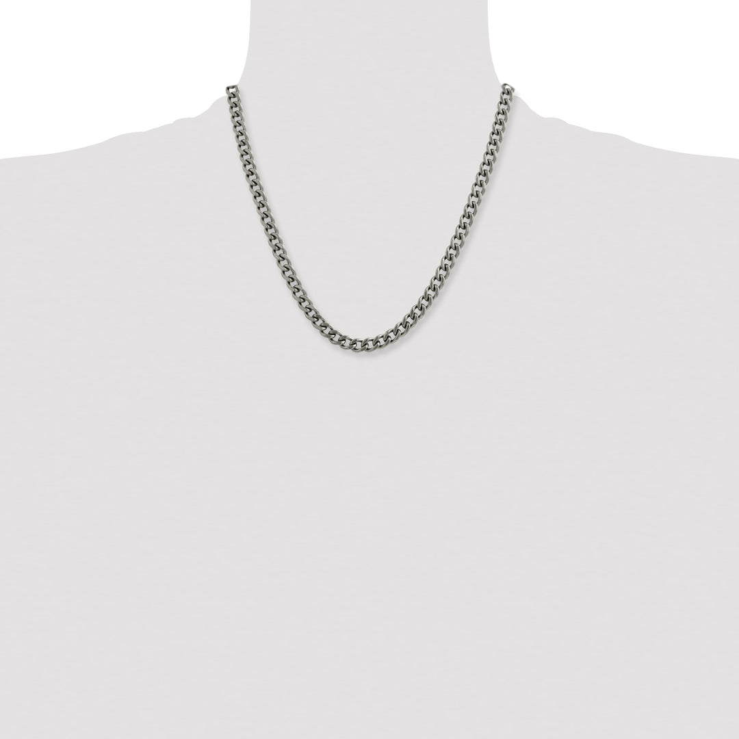 Chisel Titanium 7.5mm Curb Chain