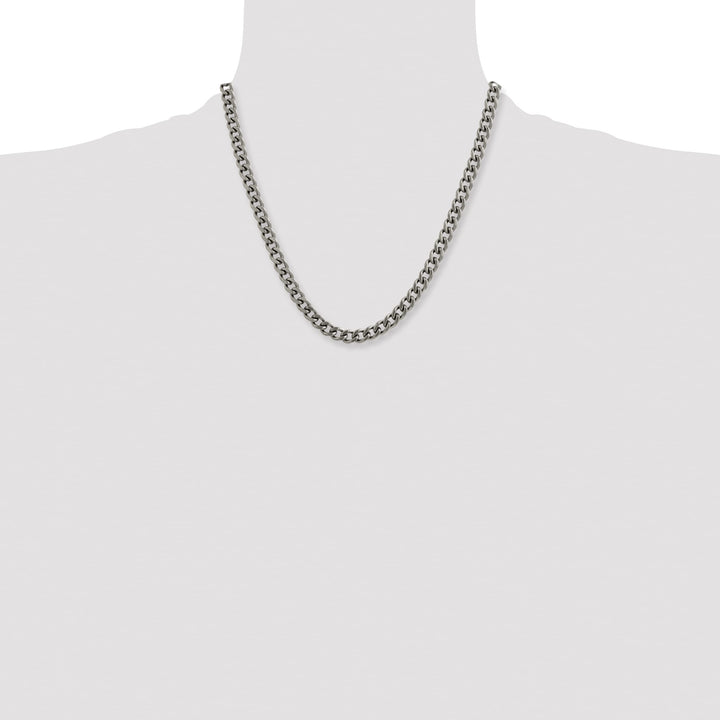 Chisel Titanium 7.5mm Curb Chain