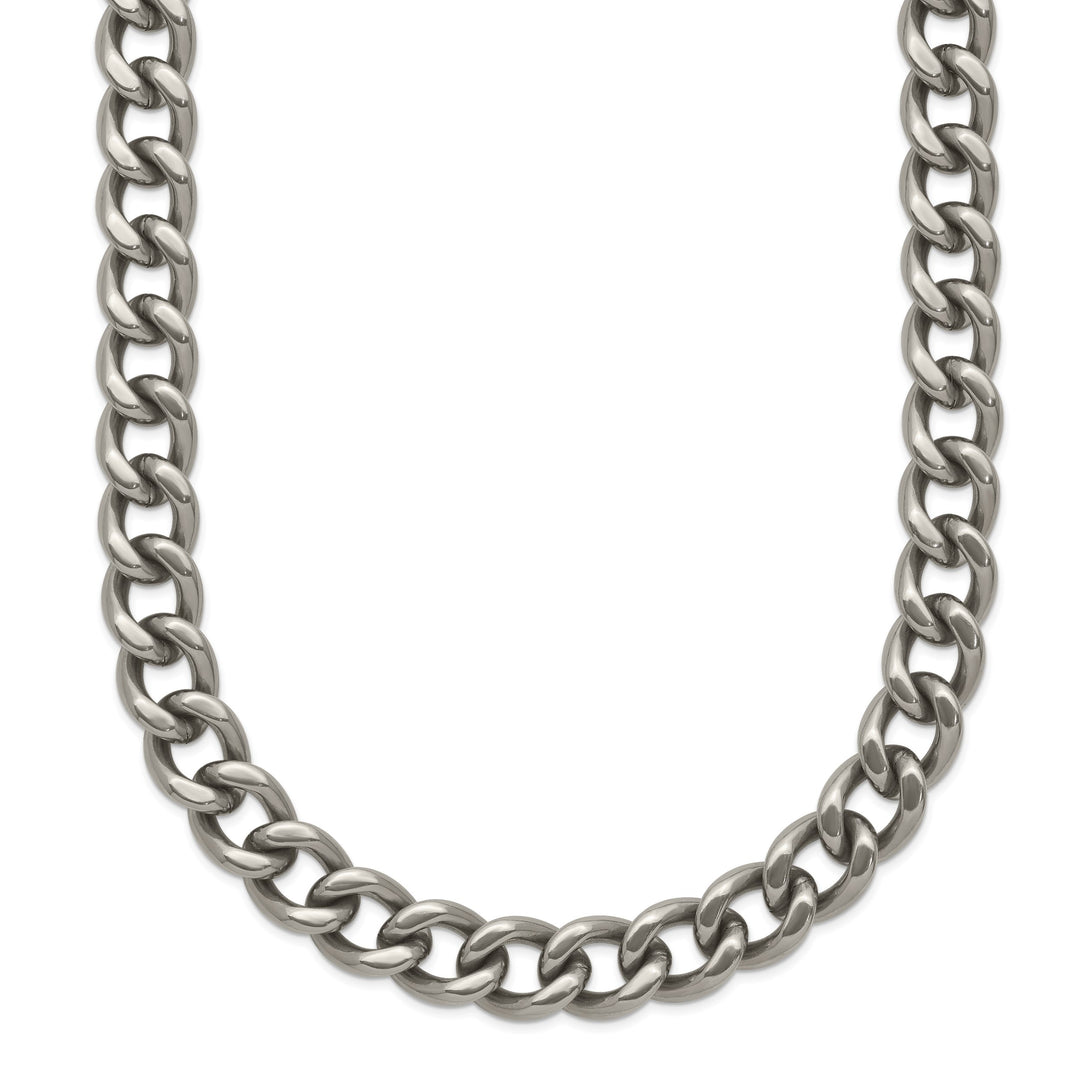 Chisel Titanium 7.5mm Curb Chain