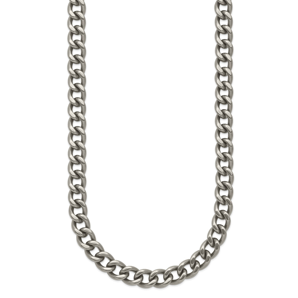 Chisel Titanium 7.5mm Curb Chain