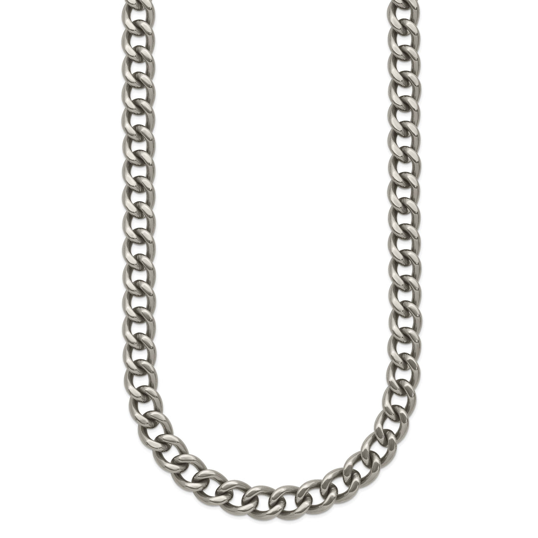 Chisel Titanium 7.5mm Curb Chain