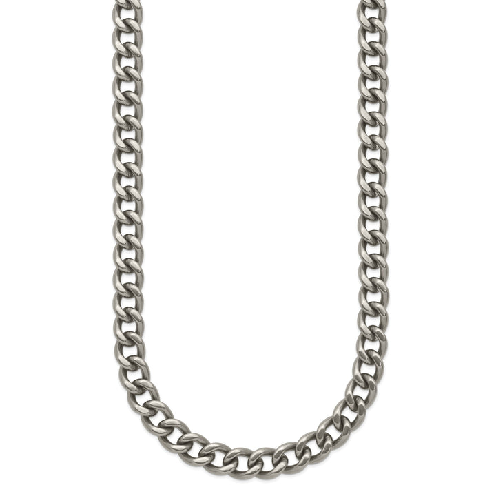 Chisel Titanium 7.5mm Curb Chain