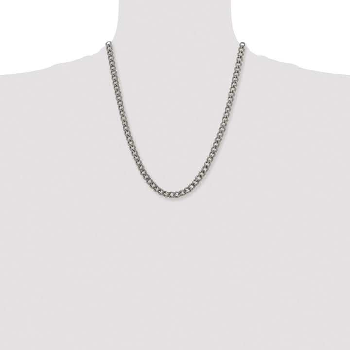 Chisel Titanium 7.5mm Curb Chain