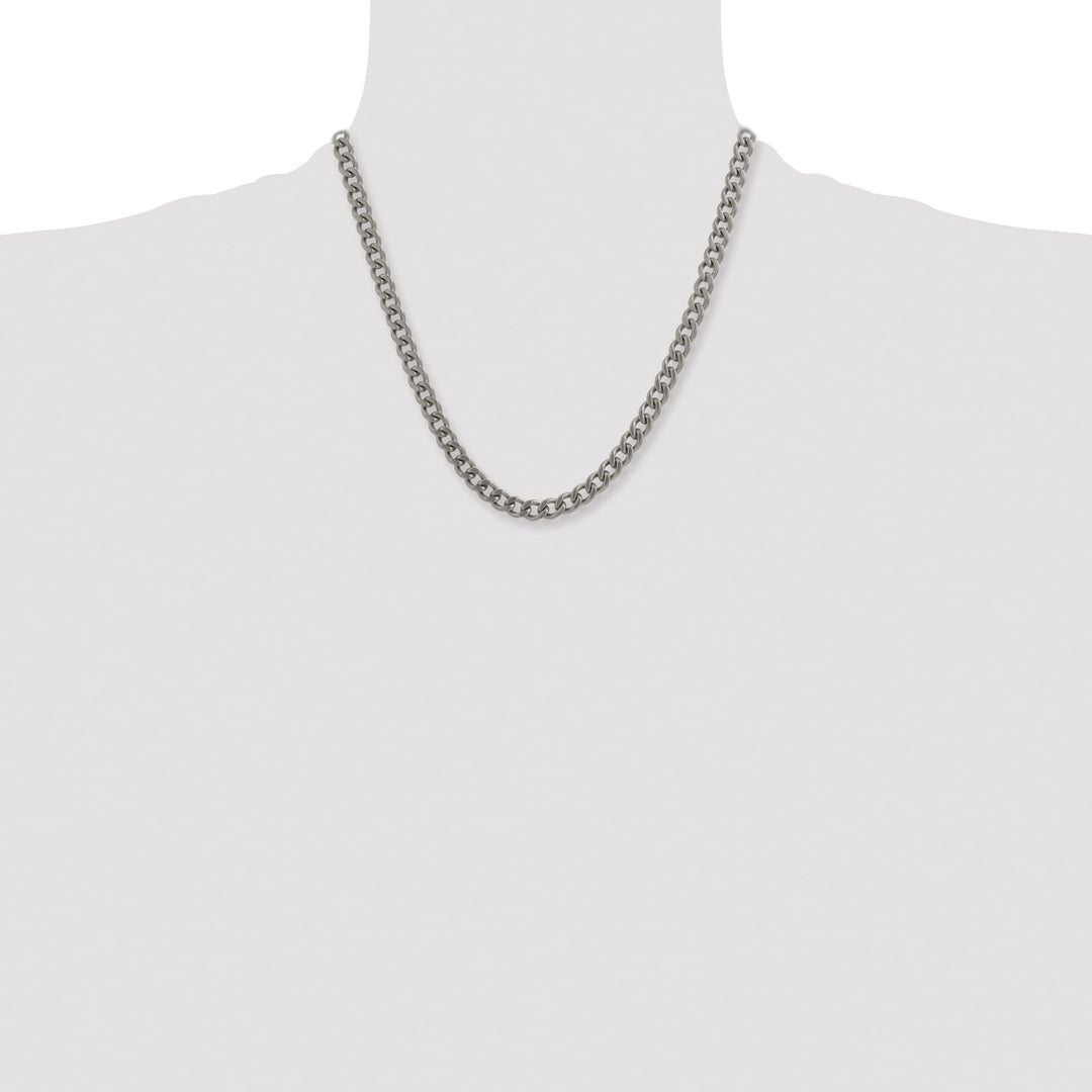 Chisel Titanium 7.5mm Curb Chain