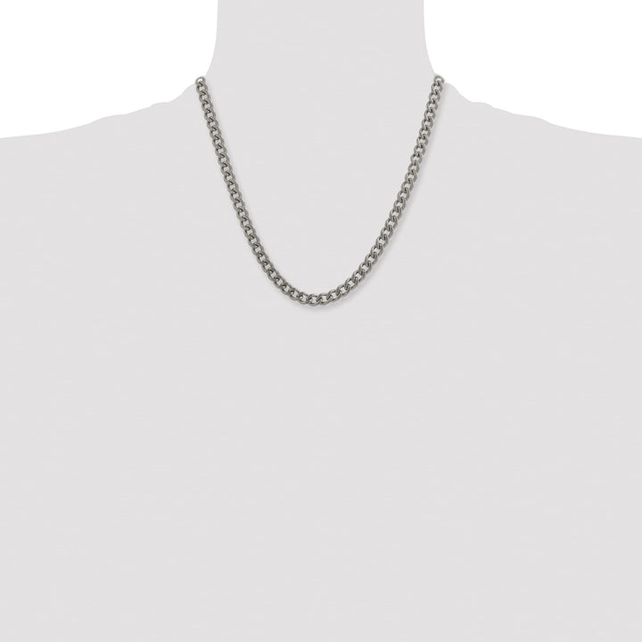 Chisel Titanium 7.5mm Curb Chain