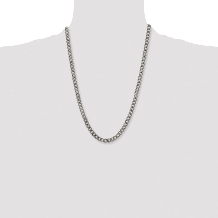 Chisel Titanium 7.5mm Curb Chain