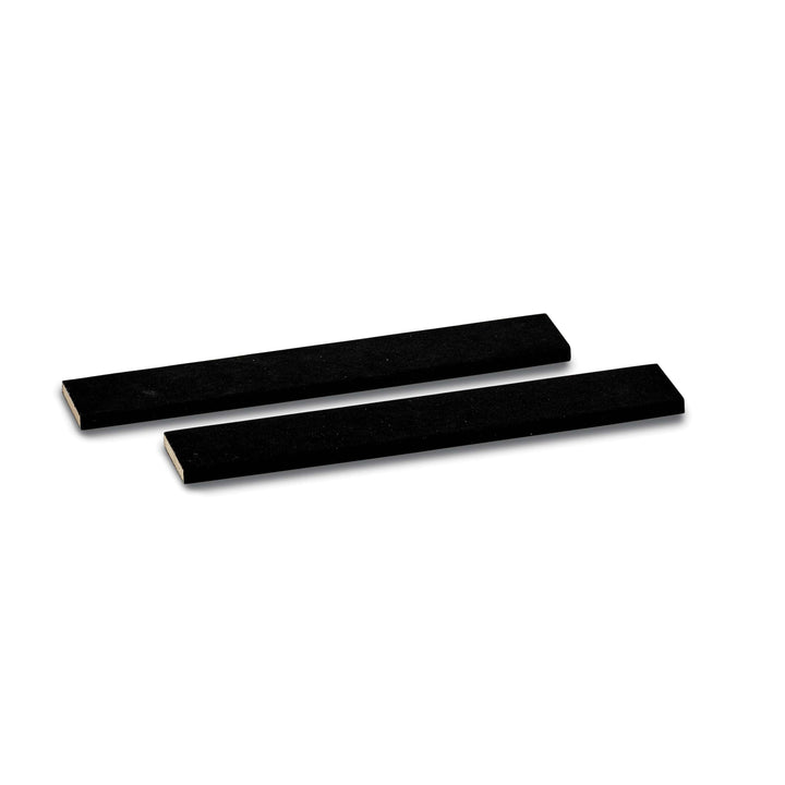 Luxury Giftware Black Faux Suede Ring Tray to fit JJG1112, JJG1133, JJG1180, JJG2000 Includes 2 Stop Bars for Box
