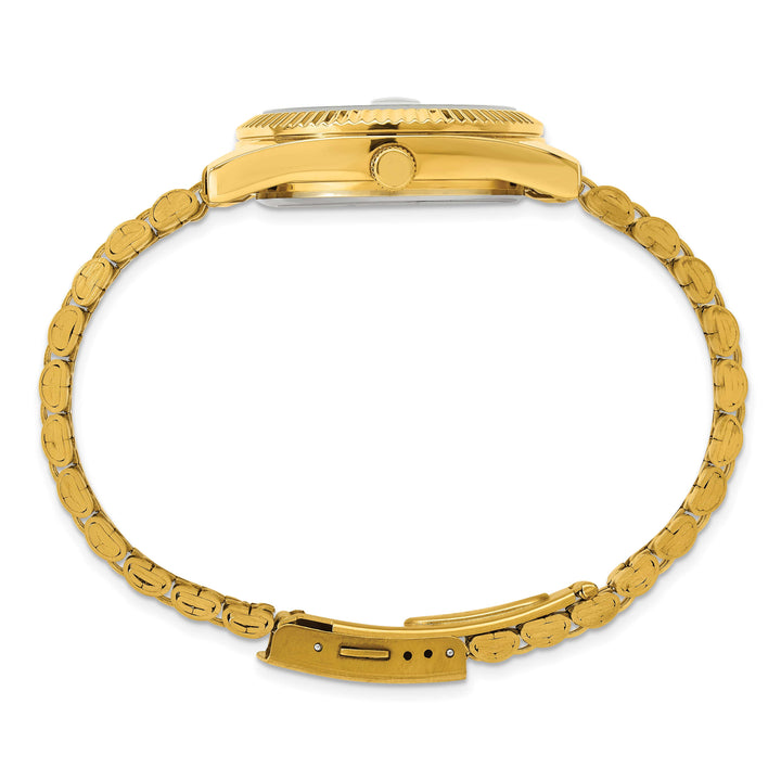 Mason Sales Ladies Gold-Plated Quartz Gold Dial Watch