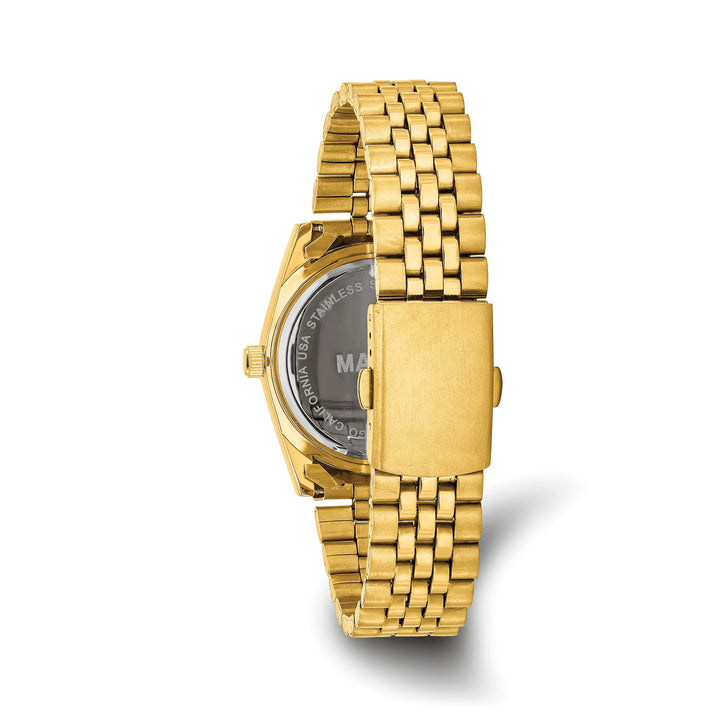 Mason Sales Ladies Gold-Plated Quartz Gold Dial Watch
