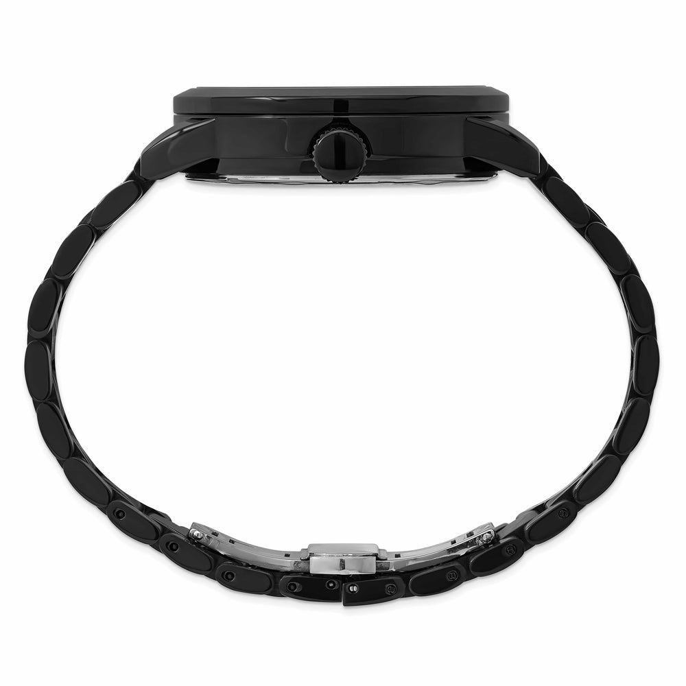 Mason Sales Men's Black IP Quartz Watch