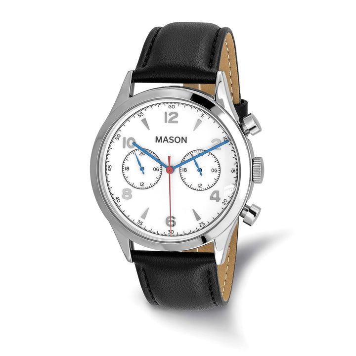 Mason Sales Men's Chronograph Quartz Leather Band Watch