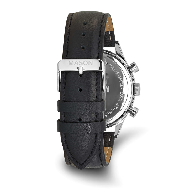 Mason Sales Men's Chronograph Quartz Leather Band Watch