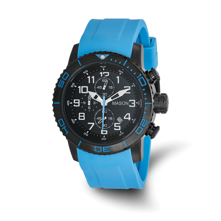 Mason Sales Men's Chronograph Quartz Silicone Band Watch