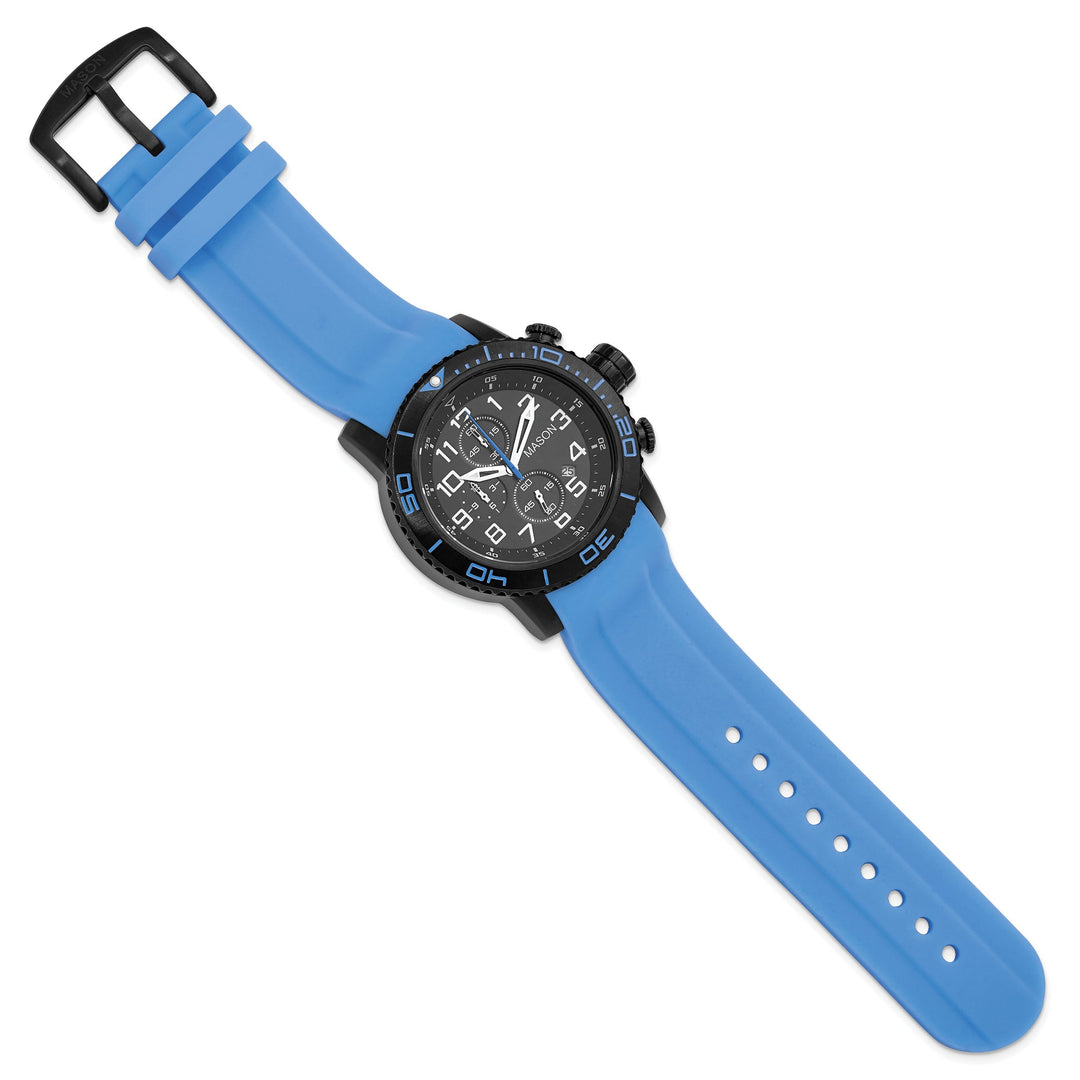 Mason Sales Men's Chronograph Quartz Silicone Band Watch