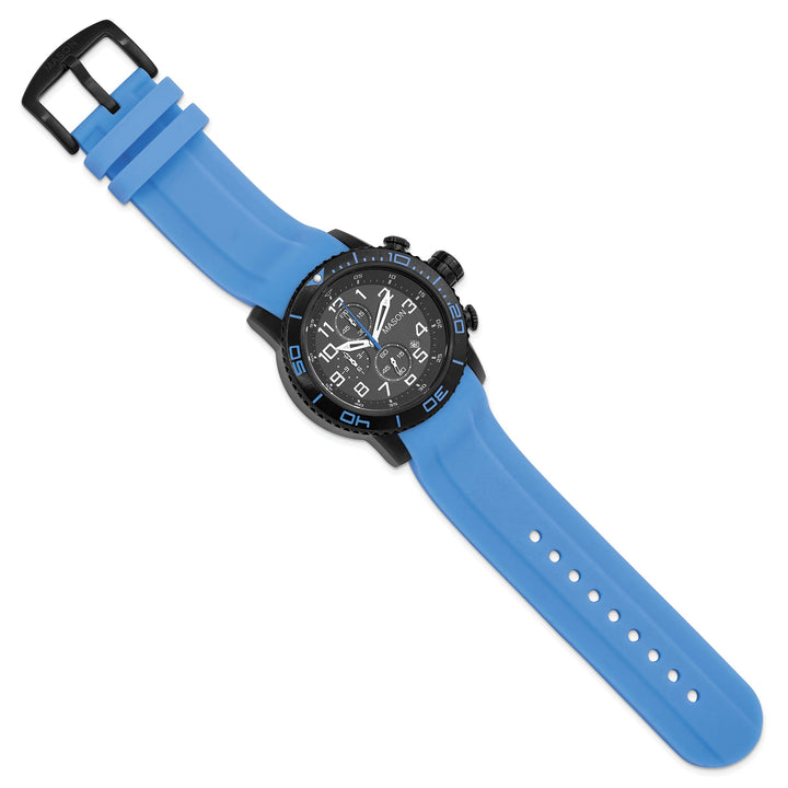 Mason Sales Men's Chronograph Quartz Silicone Band Watch