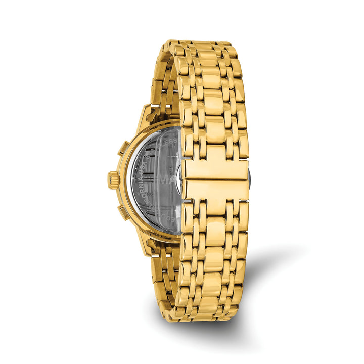 Mason Sales Men's Gold-Plated Chronograph Quartz Watch