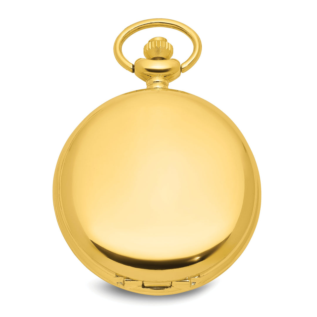 Mason Sales Men's Gold-Plated Pocket Watch