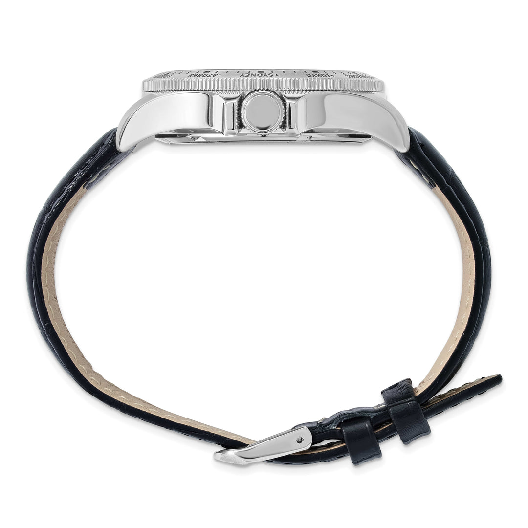 Mason Sales Men's Quartz Leather Band 39 mm Watch