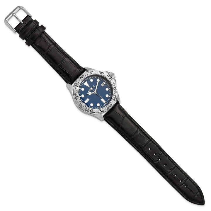 Mason Sales Men's Quartz Leather Band 39 mm Watch