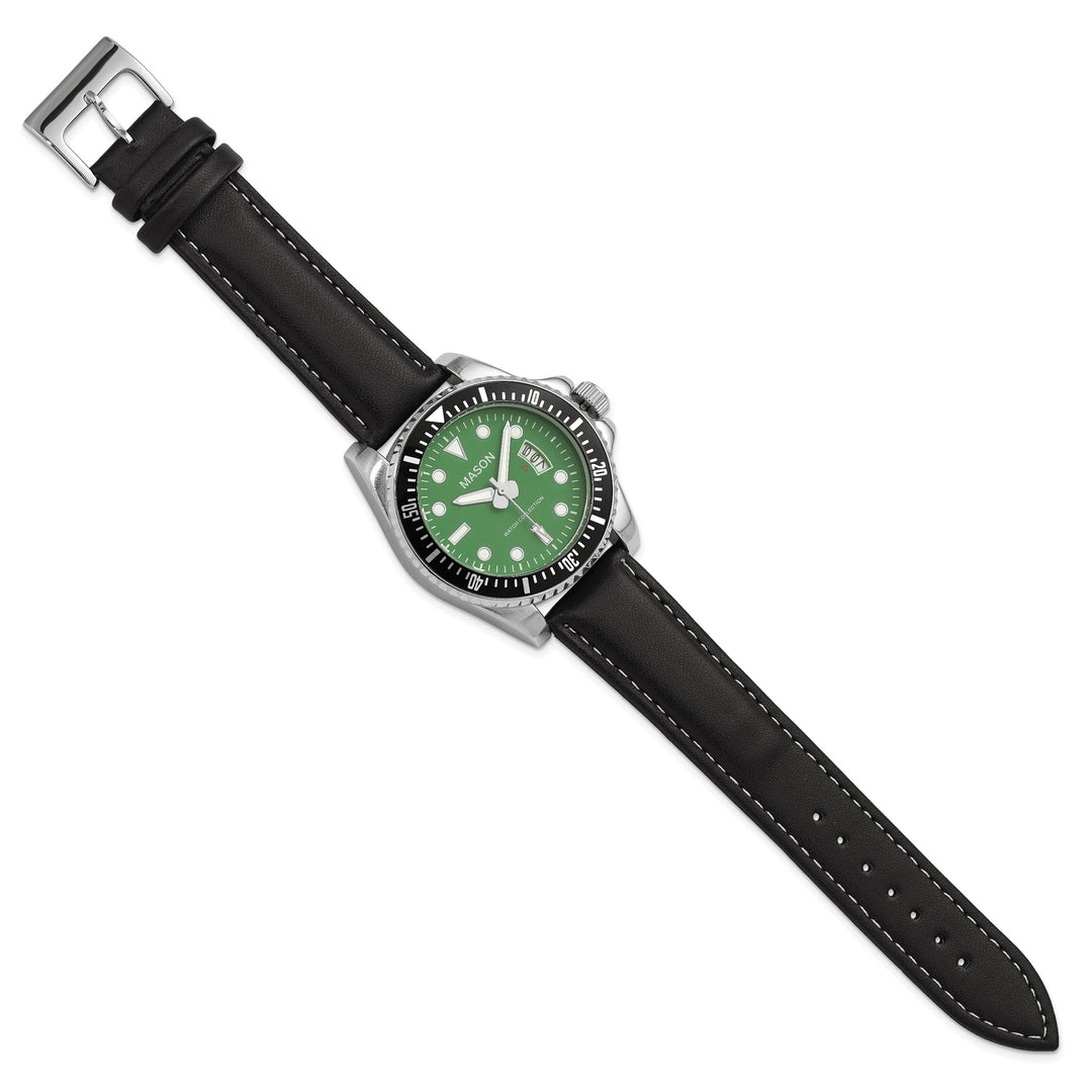 Mason Sales Men's Quartz Leather Band Watch