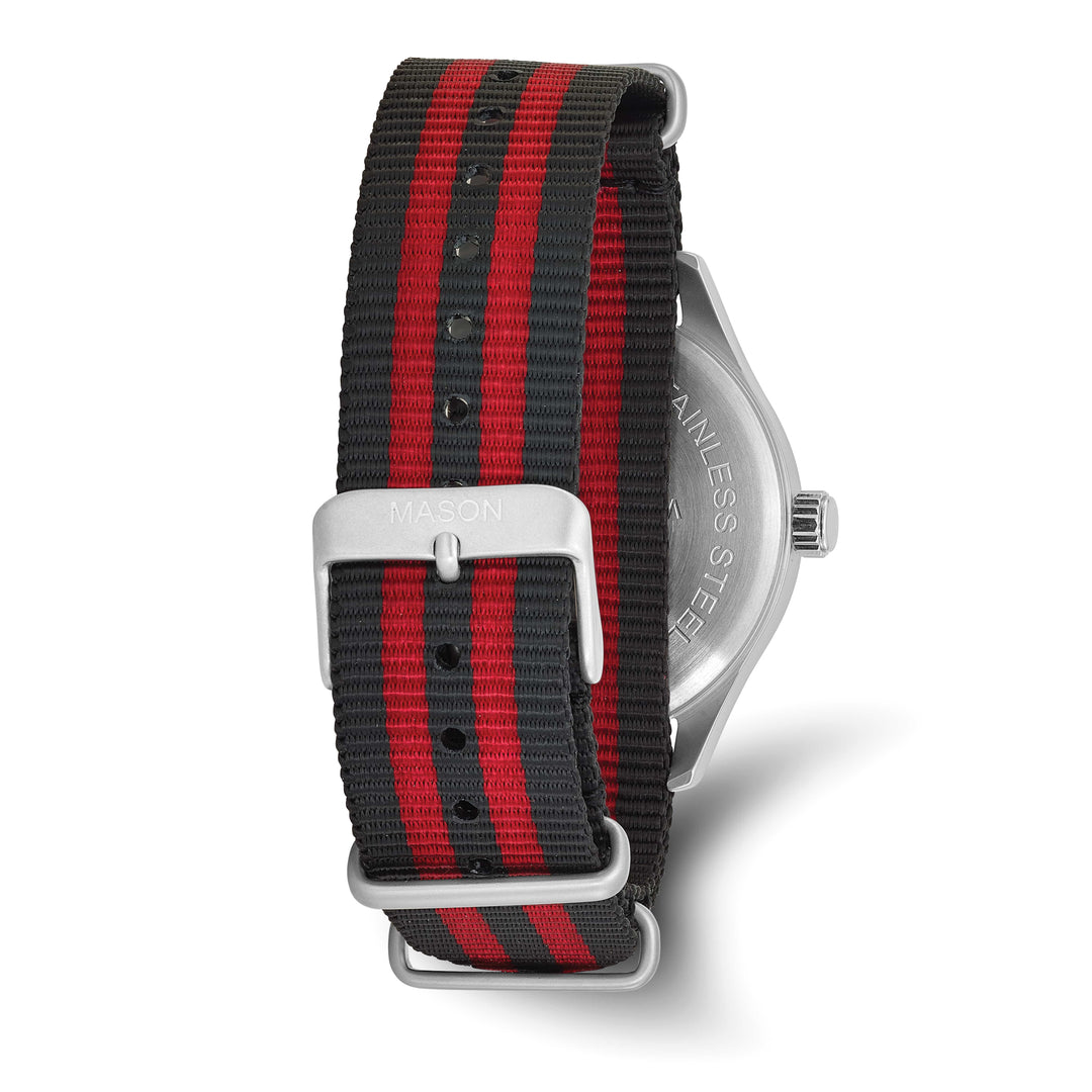 Mason Sales Men's Quartz Nylon Strap Watch