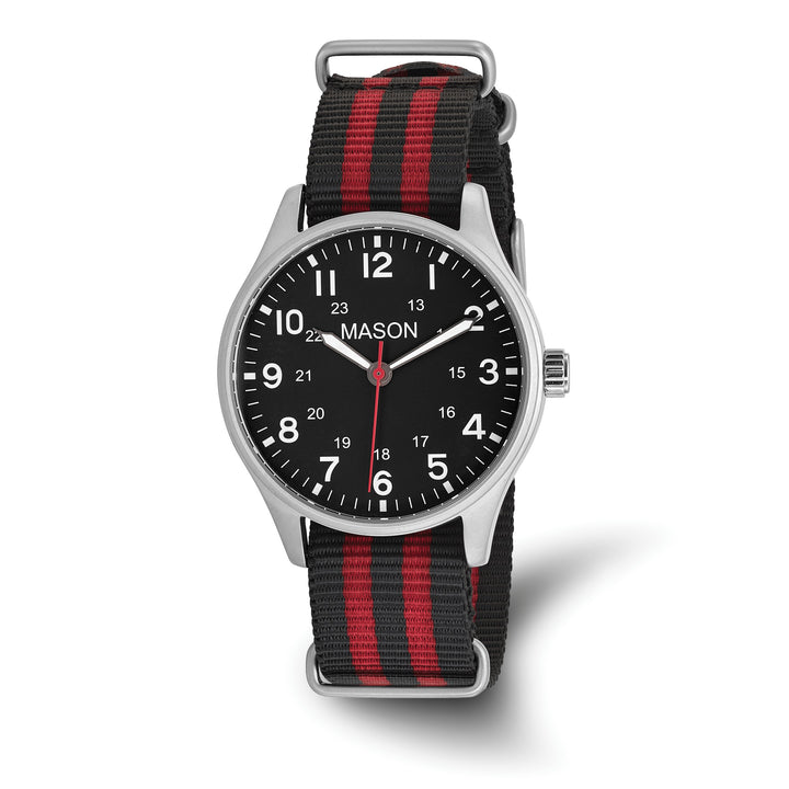 Mason Sales Men's Quartz Nylon Strap Watch