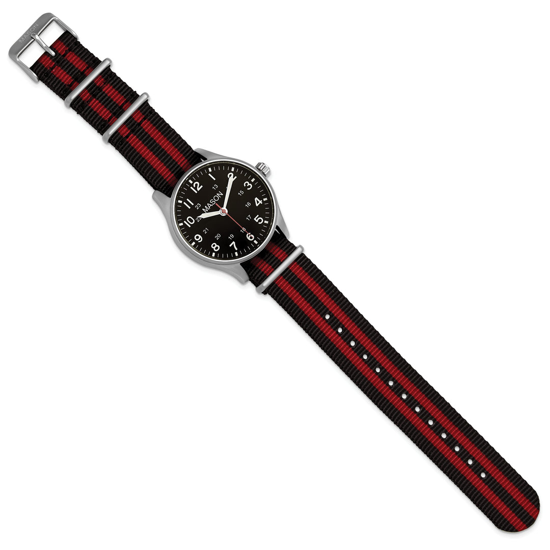 Mason Sales Men's Quartz Nylon Strap Watch