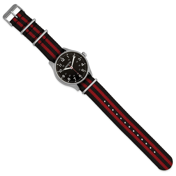 Mason Sales Men's Quartz Nylon Strap Watch
