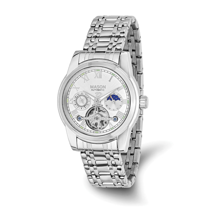 Mason Sales Men's Skeleton Automatic 40 mm Watch