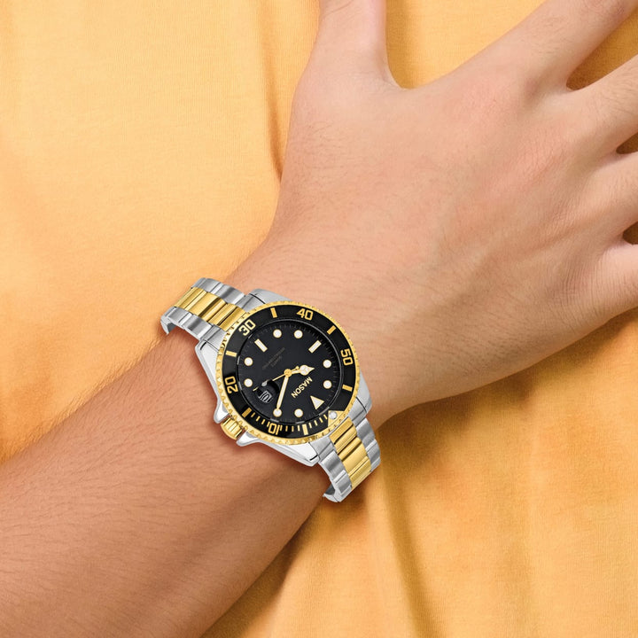 Mason Sales Men's Two-Tone Quartz Watch